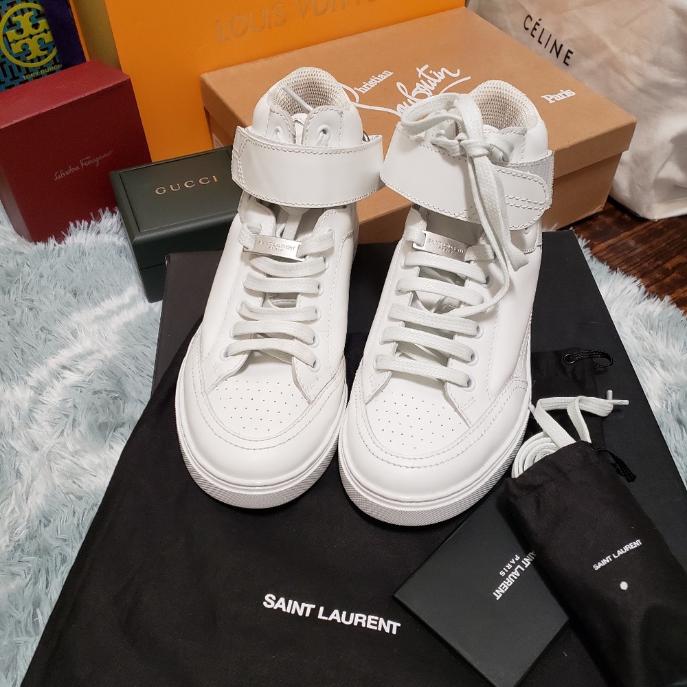 🚫TRADED🚫YSL High Top Sneakers